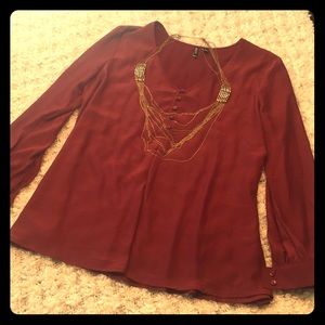 Valette Deep V Blouse!